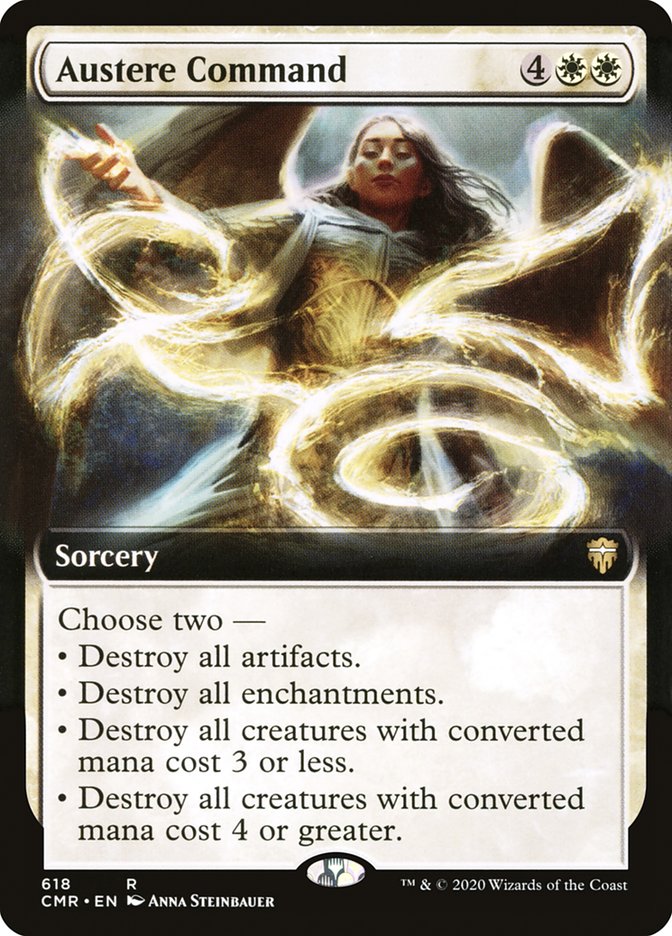 Austere Command (Extended Art) [Commander Legends] | Gamers Paradise