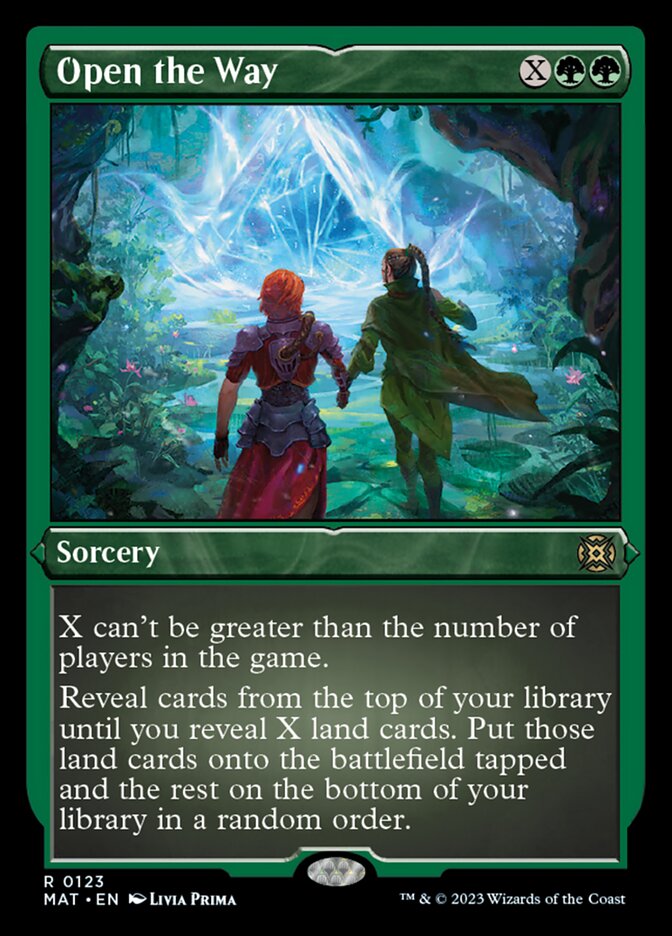 Open the Way (Foil Etched) [March of the Machine: The Aftermath] | Gamers Paradise