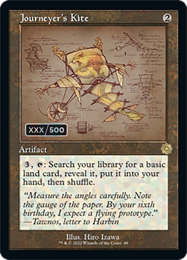Journeyer's Kite (Retro Schematic) (Serialized) [The Brothers' War Retro Artifacts] | Gamers Paradise