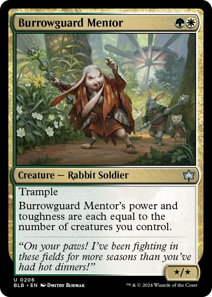 Burrowguard Mentor [Bloomburrow] | Gamers Paradise