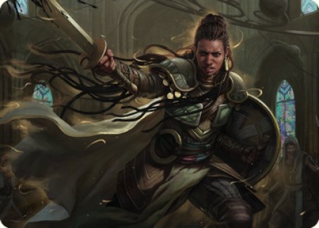 Shanna, Purifying Blade Art Card 1 [Dominaria United Art Series] | Gamers Paradise