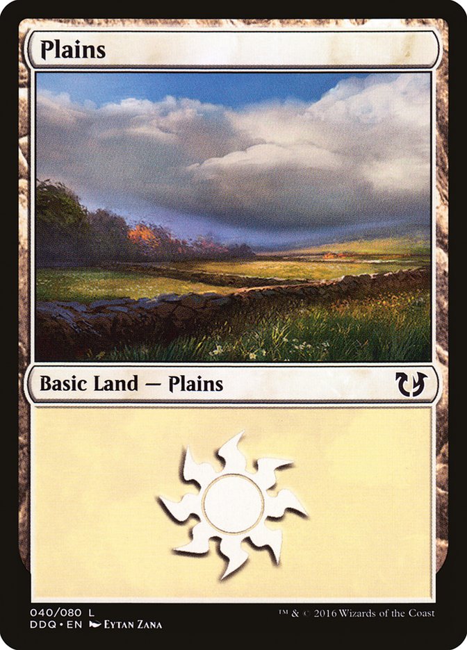 Plains (40) [Duel Decks: Blessed vs. Cursed] | Gamers Paradise