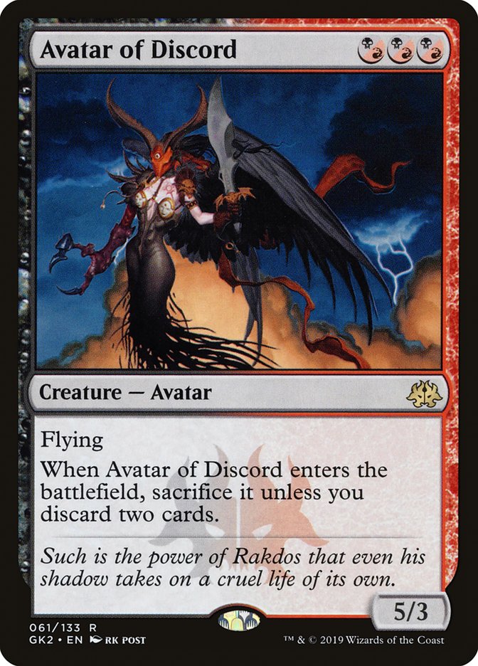 Avatar of Discord [Ravnica Allegiance Guild Kit] | Gamers Paradise