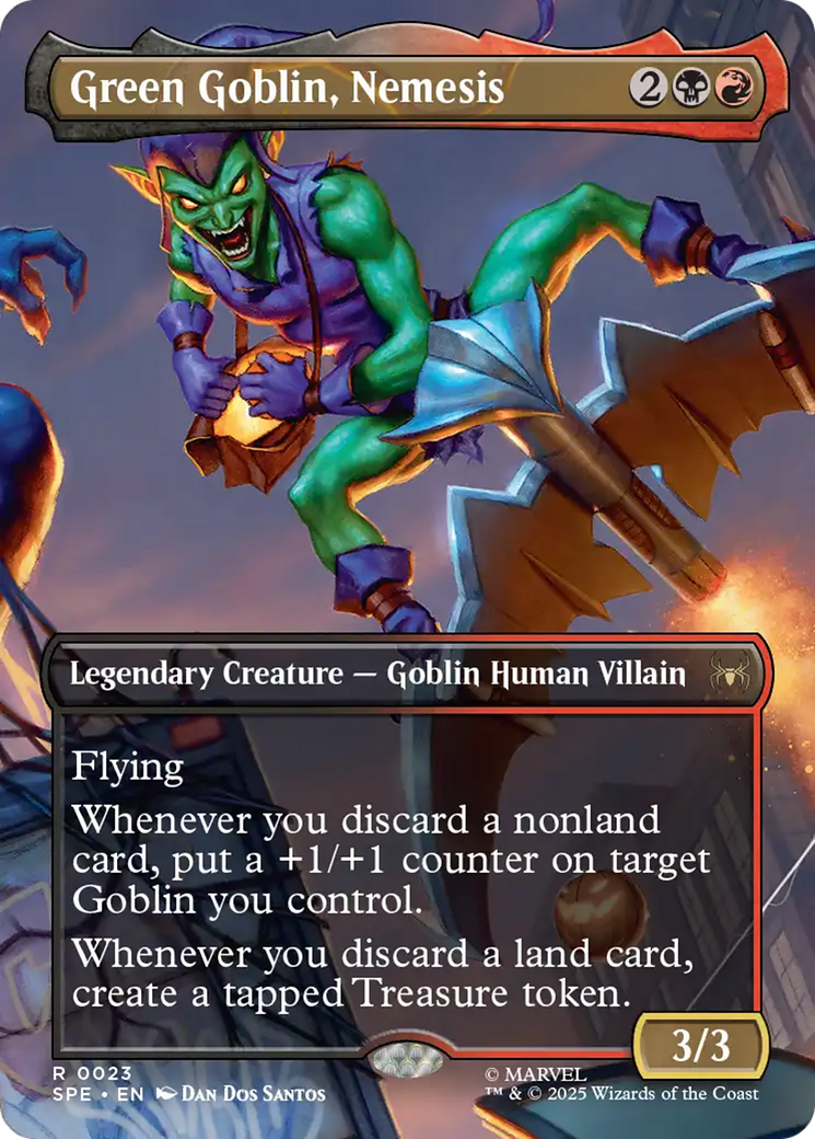 Green Goblin, Nemesis (Borderless) [Marvel's Spider-Man: Eternal-Legal] | Gamers Paradise