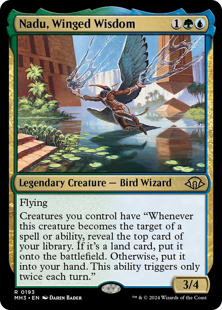 Nadu, Winged Wisdom [Modern Horizons 3] | Gamers Paradise