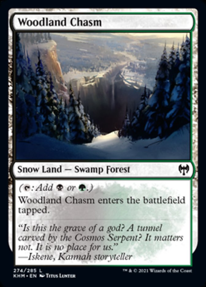 Woodland Chasm [Kaldheim] | Gamers Paradise