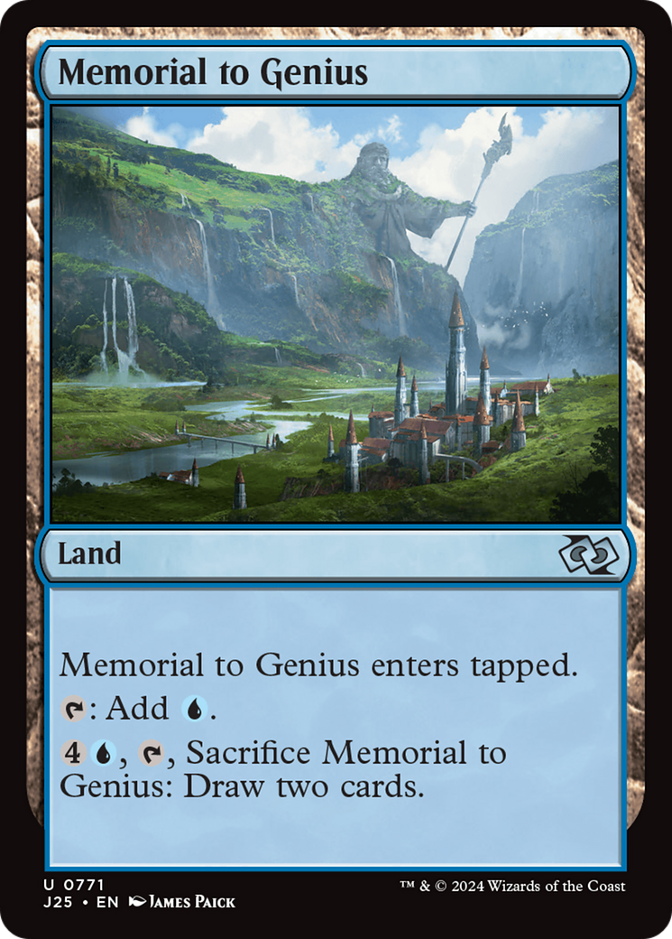 Memorial to Genius [Foundations Jumpstart] | Gamers Paradise