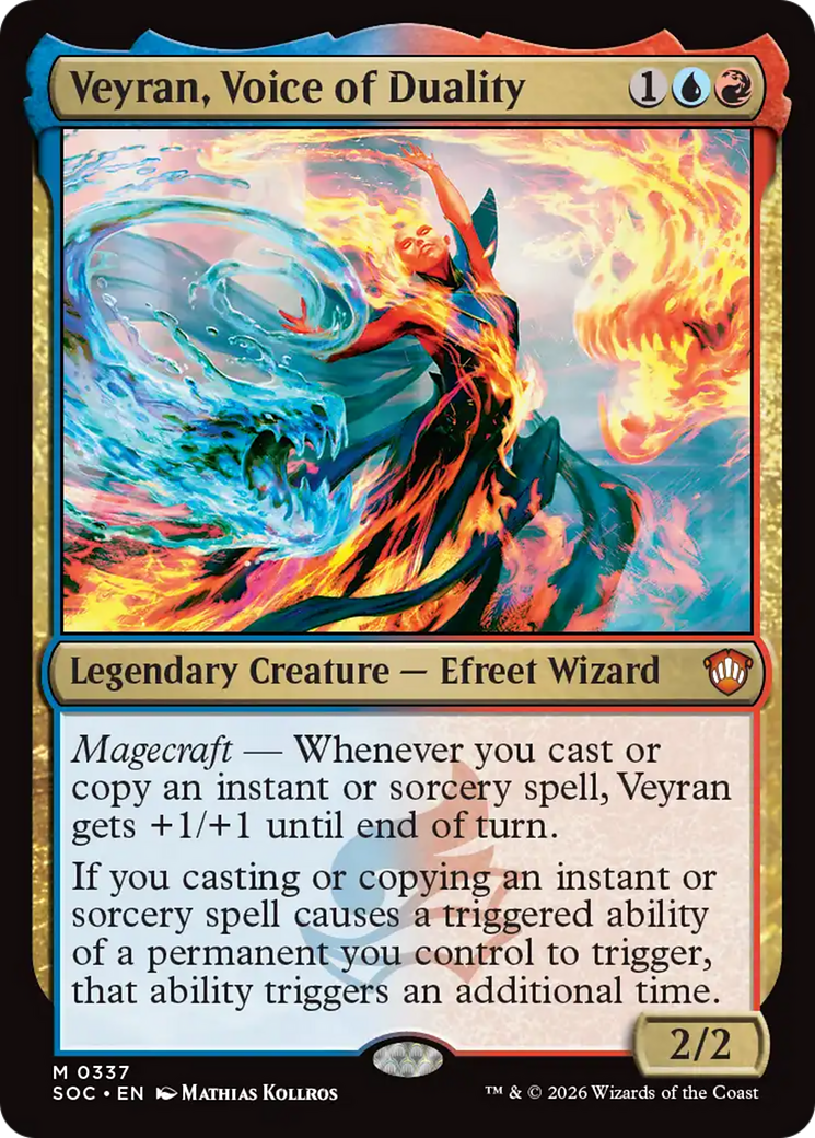 Veyran, Voice of Duality [Secrets of Strixhaven Commander] | Gamers Paradise