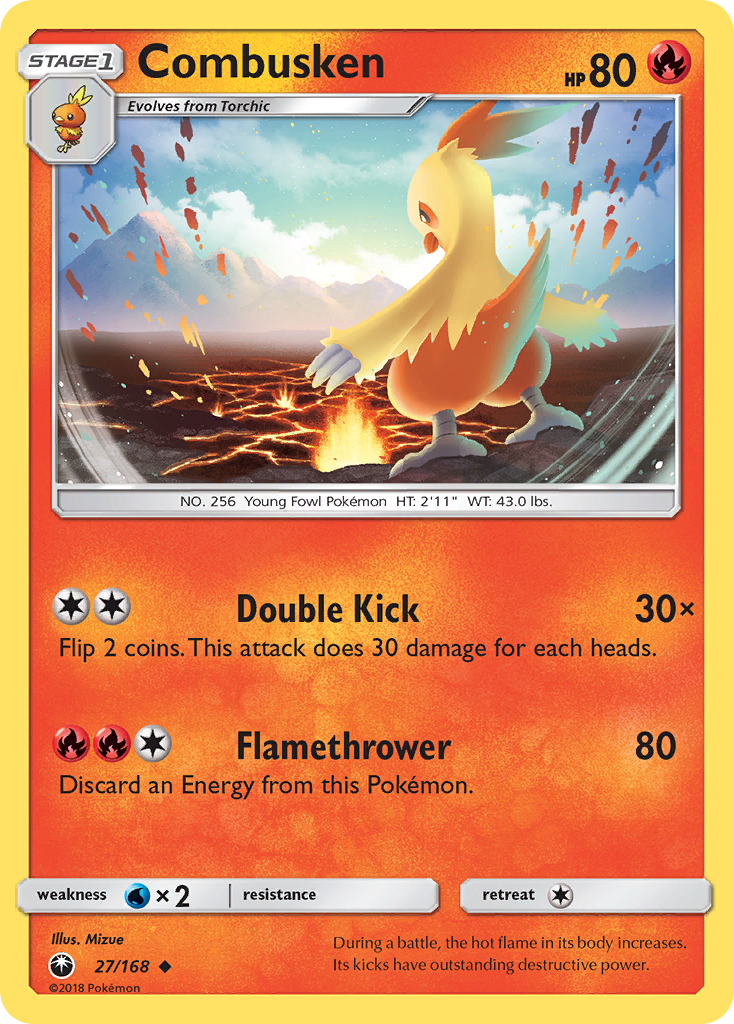 Combusken (27/168) [Sun & Moon: Celestial Storm] | Gamers Paradise