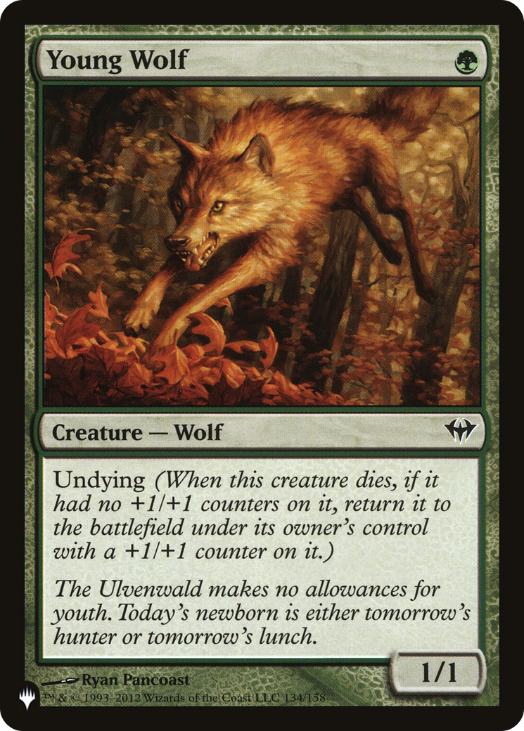 Young Wolf [The List Reprints] | Gamers Paradise