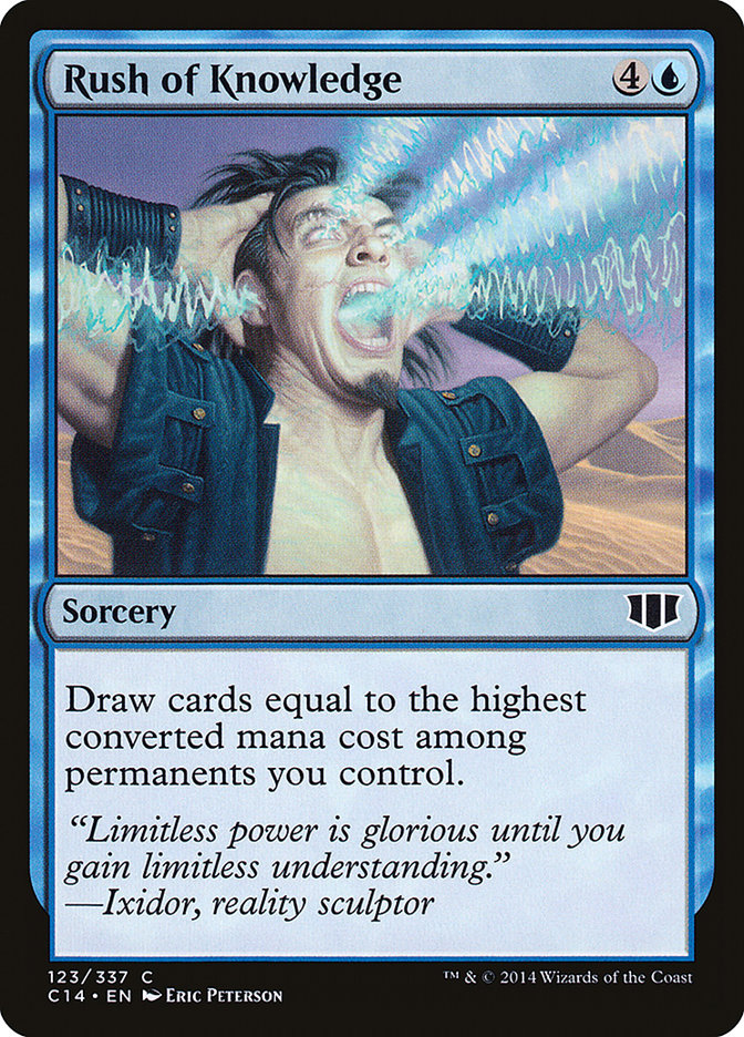 Rush of Knowledge [Commander 2014] | Gamers Paradise