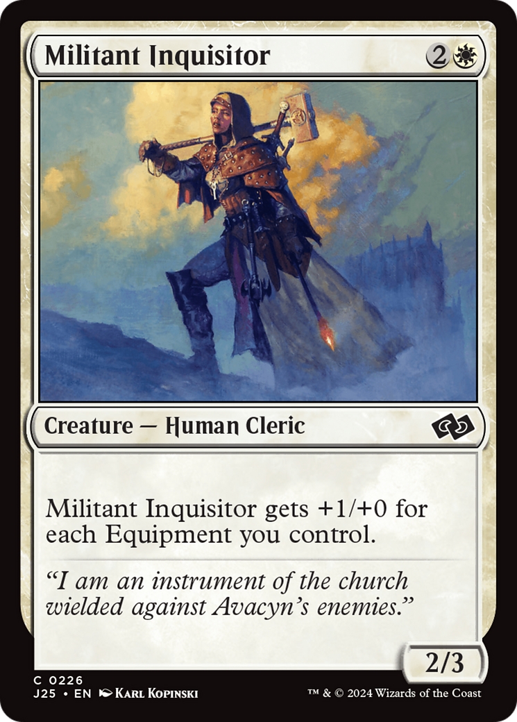 Militant Inquisitor [Foundations Jumpstart] | Gamers Paradise