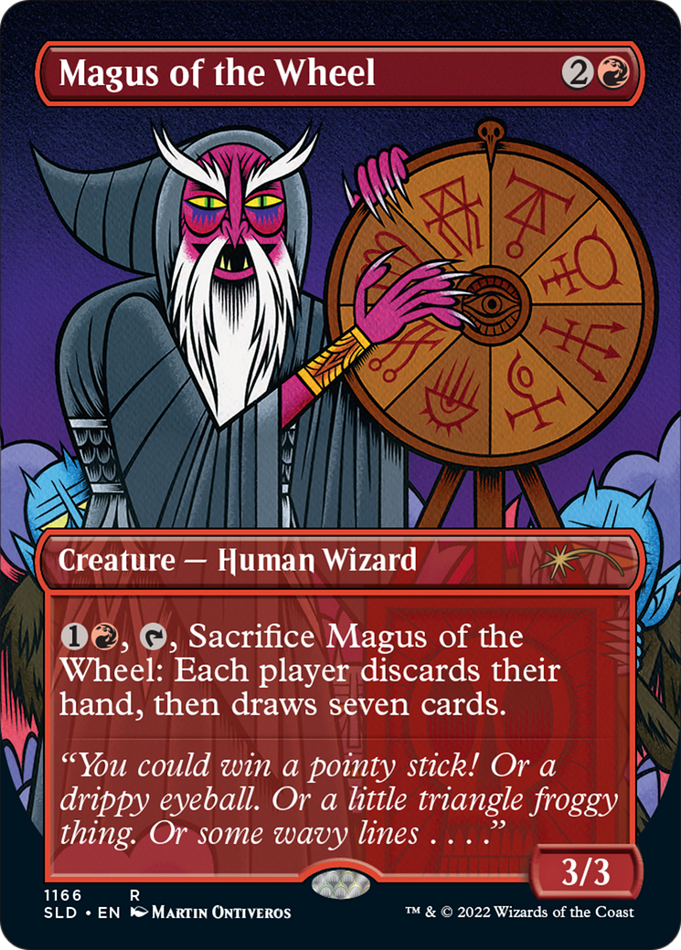 Magus of the Wheel (Borderless) [Secret Lair Drop Series] | Gamers Paradise