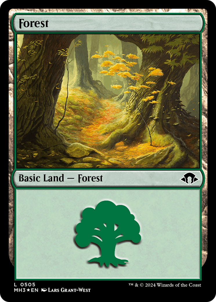 Forest (0505) (Ripple Foil) [Modern Horizons 3] | Gamers Paradise