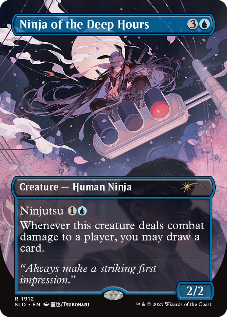Ninja of the Deep Hours (Rainbow Foil) [Secret Lair Drop Series] | Gamers Paradise