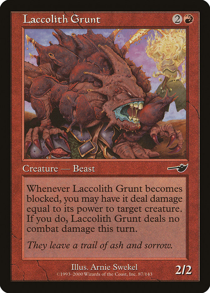 Laccolith Grunt [Nemesis] | Gamers Paradise