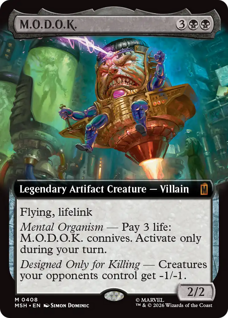 M.O.D.O.K. (Extended Art) [Marvel Super Heroes] | Gamers Paradise