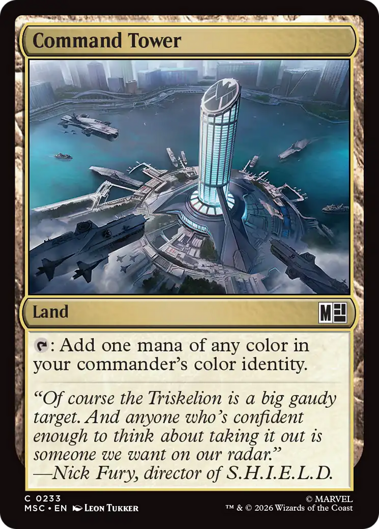 Command Tower [Marvel Super Heroes Commander] | Gamers Paradise