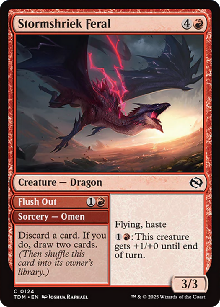 Stormshriek Feral [Tarkir: Dragonstorm] | Gamers Paradise