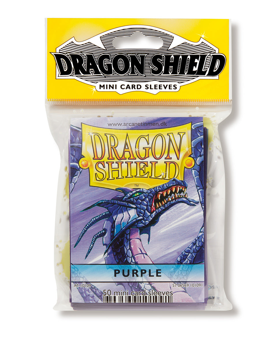 Dragon Shield: Japanese Size 50ct Sleeves - Purple (Classic) | Gamers Paradise