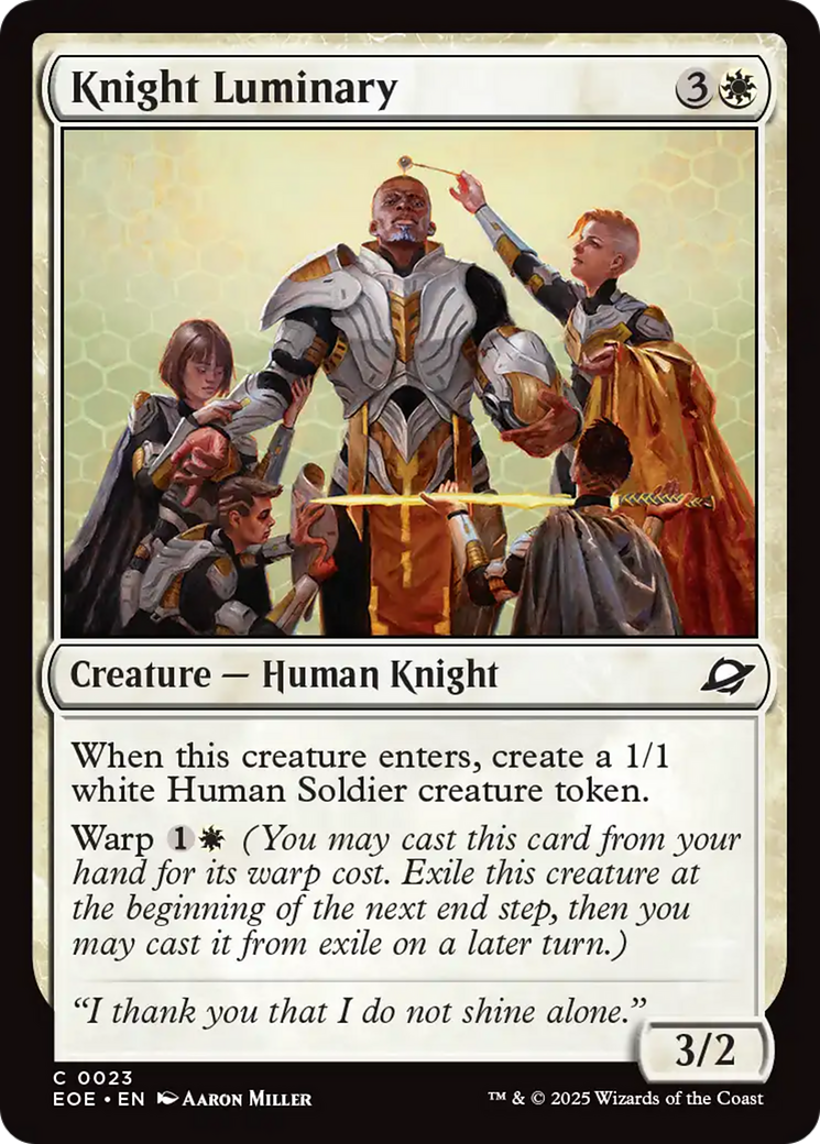 Knight Luminary [Edge of Eternities] | Gamers Paradise
