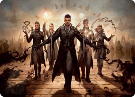 Silverquill Command Art Card [Strixhaven: School of Mages Art Series] | Gamers Paradise