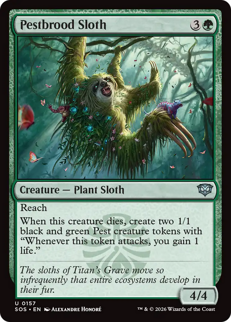 Pestbrood Sloth [Secrets of Strixhaven] | Gamers Paradise