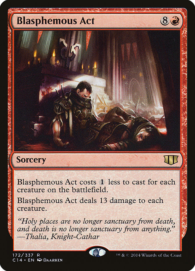 Blasphemous Act [Commander 2014] | Gamers Paradise