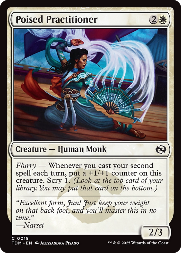 Poised Practitioner [Tarkir: Dragonstorm] | Gamers Paradise