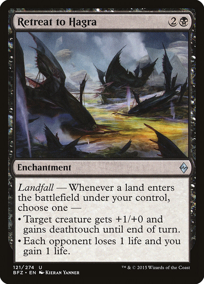Retreat to Hagra [Battle for Zendikar] | Gamers Paradise