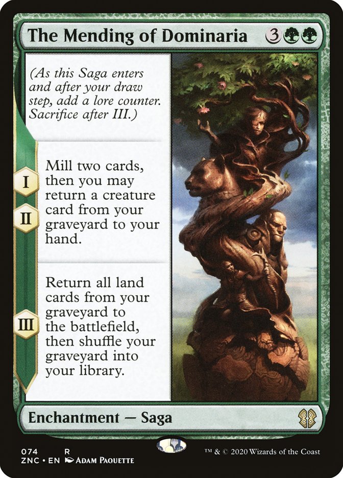 The Mending of Dominaria [Zendikar Rising Commander] | Gamers Paradise
