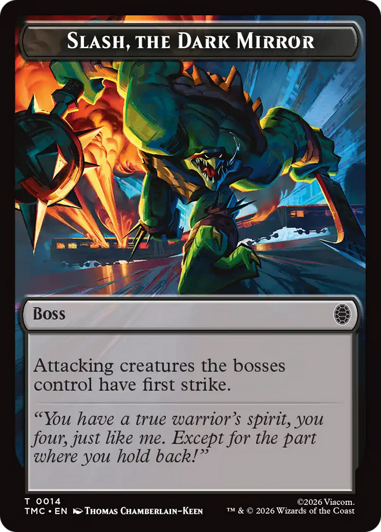Slash, The Dark Mirror [Teenage Mutant Ninja Turtles Commander Tokens] | Gamers Paradise