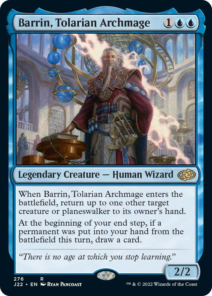 Barrin, Tolarian Archmage [Jumpstart 2022] | Gamers Paradise