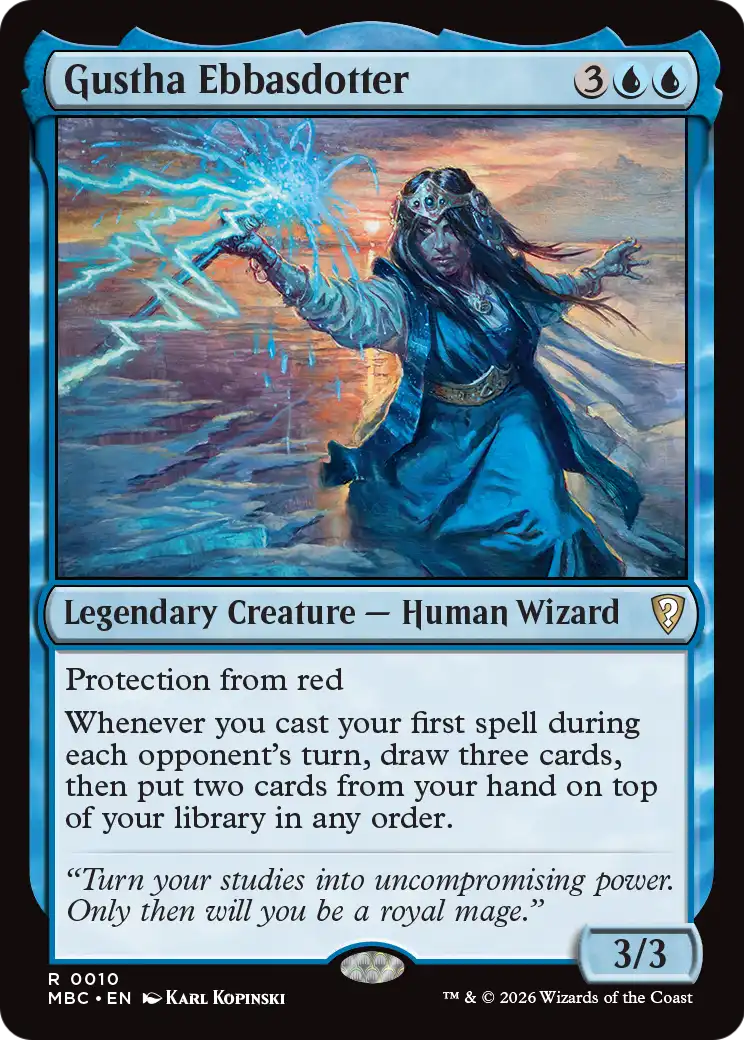 Gustha Ebbasdotter [Mystery Booster: Commander Edition] | Gamers Paradise