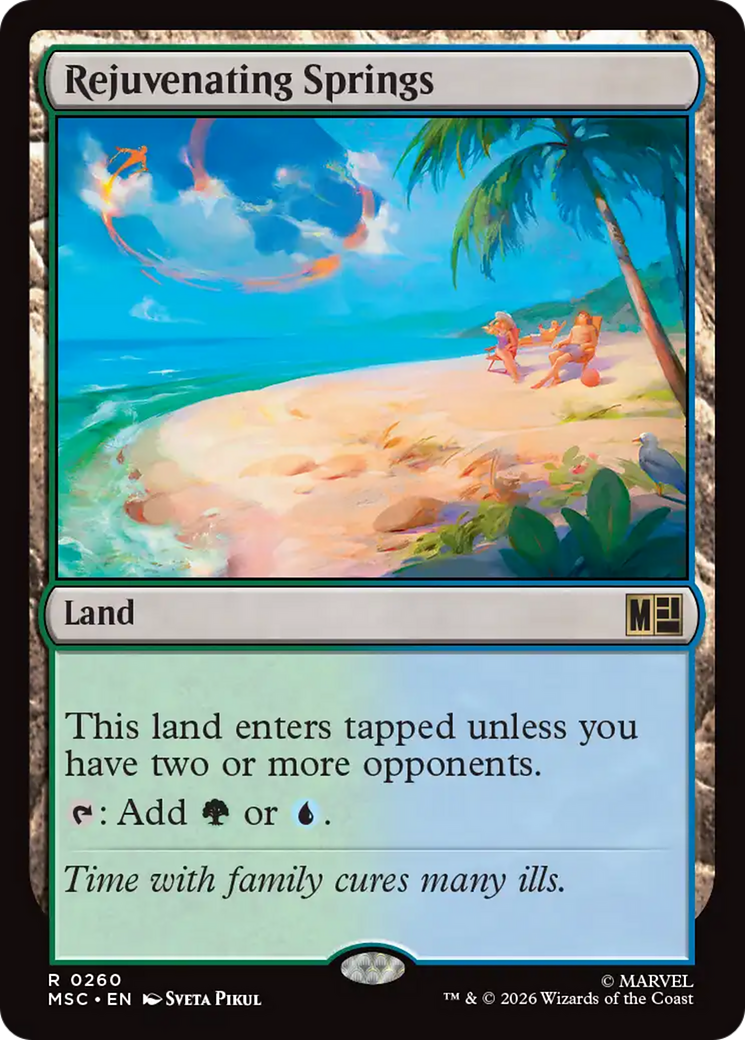 Rejuvenating Springs [Marvel Super Heroes Commander] | Gamers Paradise
