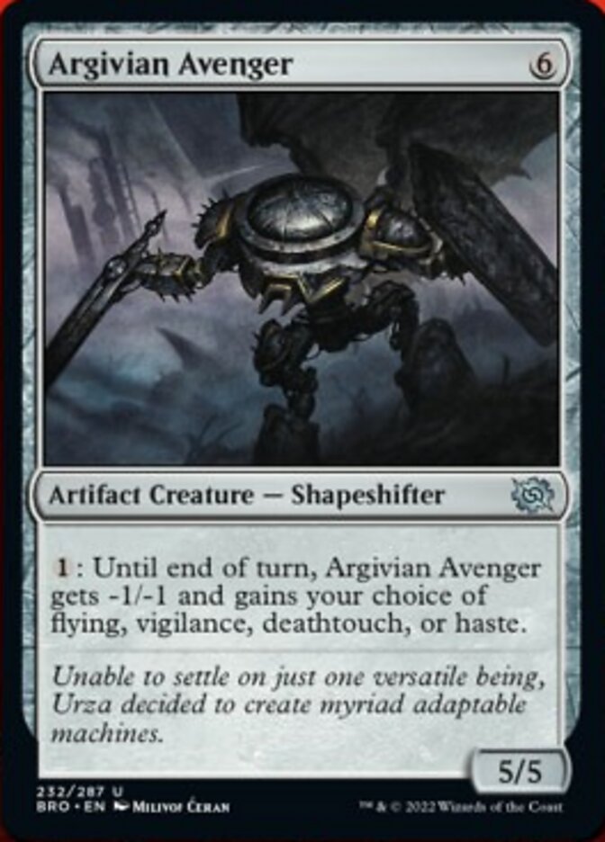 Argivian Avenger [The Brothers' War] | Gamers Paradise