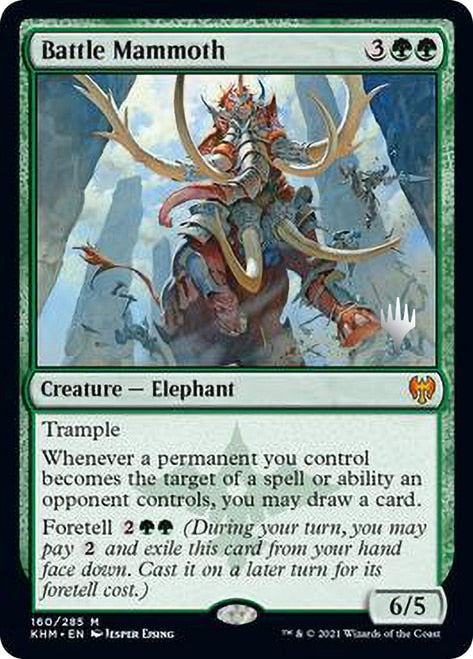 Battle Mammoth (Promo Pack) [Kaldheim Promos] | Gamers Paradise