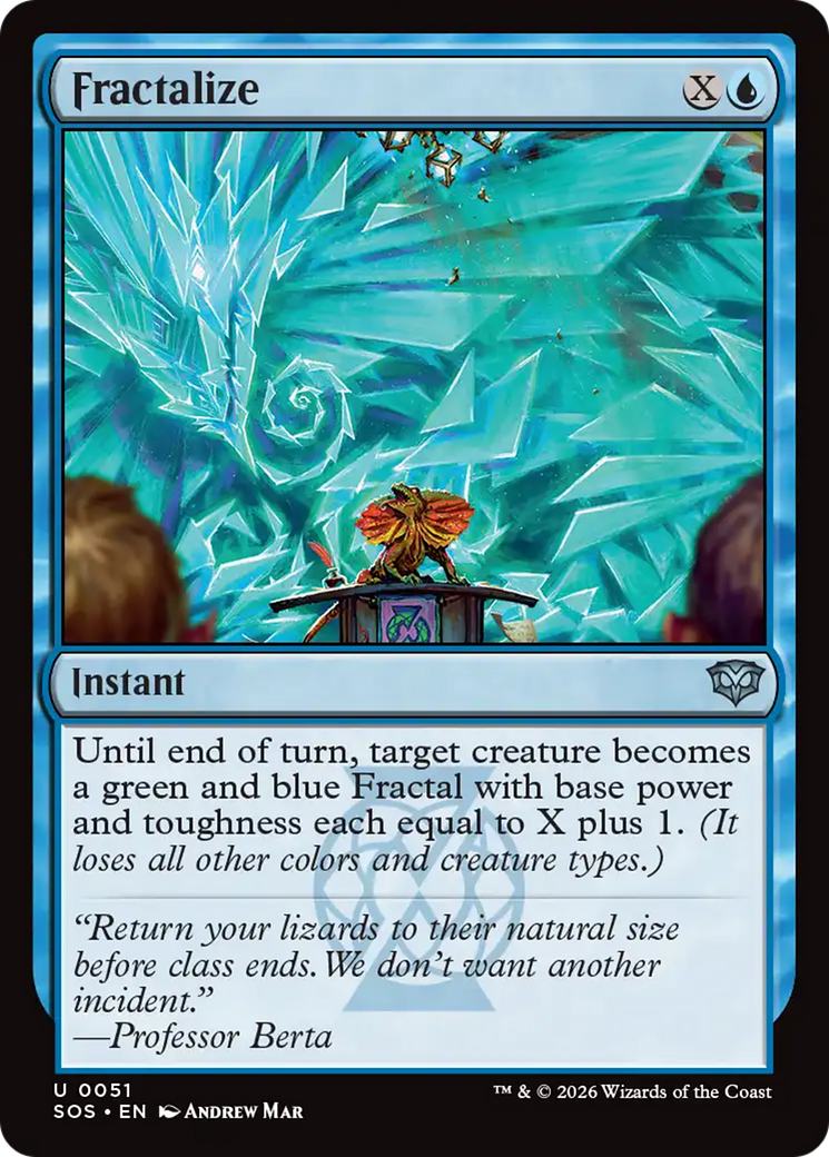 Fractalize [Secrets of Strixhaven] | Gamers Paradise