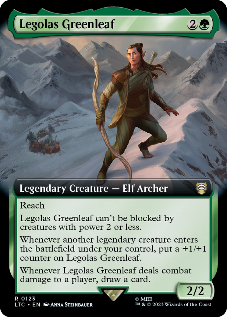 Legolas Greenleaf (Extended Art) [The Lord of the Rings: Tales of Middle-Earth Commander] | Gamers Paradise