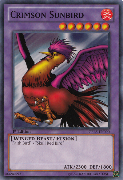 Crimson Sunbird [CBLZ-EN090] Common | Gamers Paradise