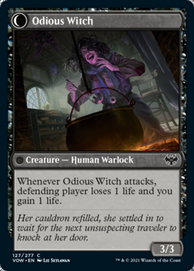 Ragged Recluse // Odious Witch [Innistrad: Crimson Vow] | Gamers Paradise