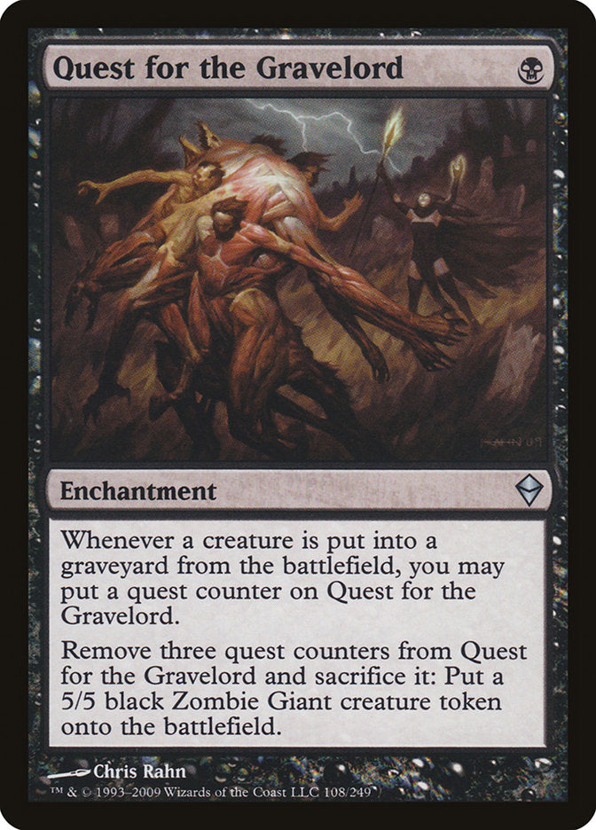 Quest for the Gravelord [Zendikar] | Gamers Paradise