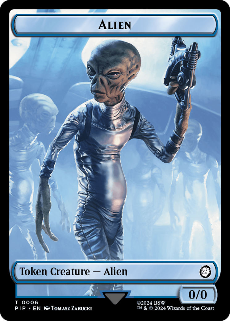 Treasure (0019) // Alien Double-Sided Token [Fallout Tokens] | Gamers Paradise