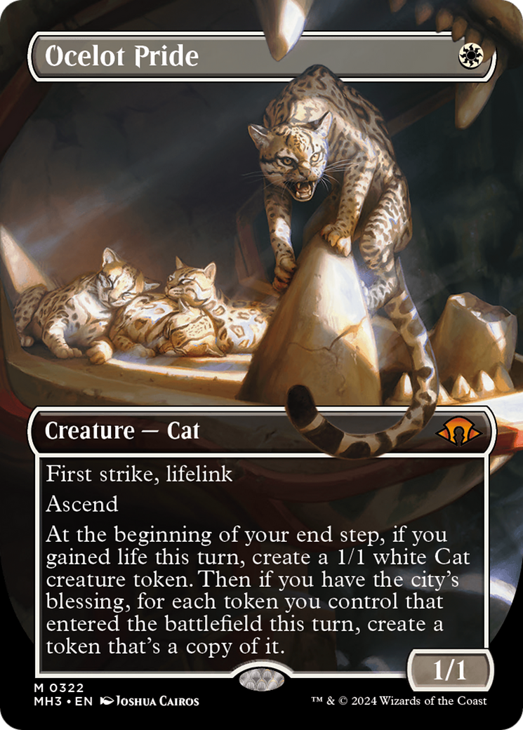 Ocelot Pride (Borderless) [Modern Horizons 3] | Gamers Paradise