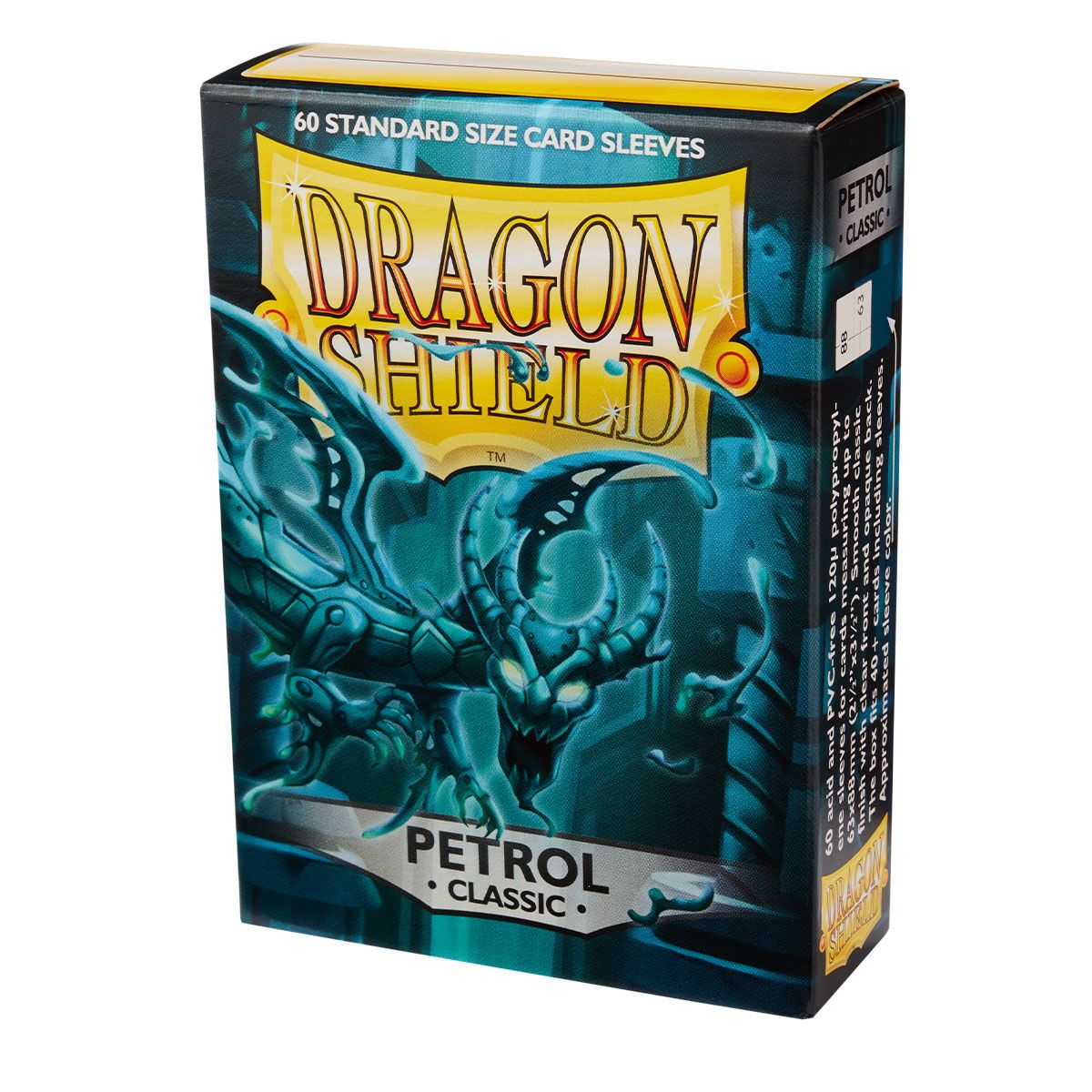 Dragon Shield: Standard 60ct Sleeves - Petrol (Classic) | Gamers Paradise