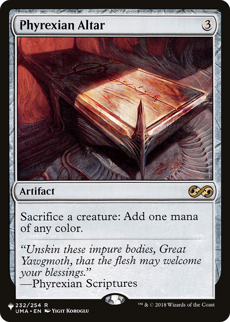 Phyrexian Altar [The List] | Gamers Paradise