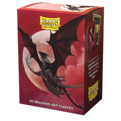 Dragon Shield: Standard Brushed 100ct Sleeves - Valentine Dragons (2024) | Gamers Paradise