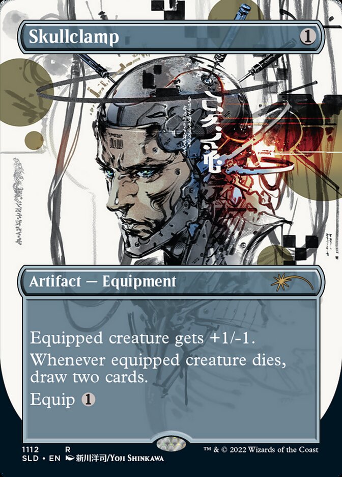 Skullclamp (Borderless) [Secret Lair Drop Series] | Gamers Paradise