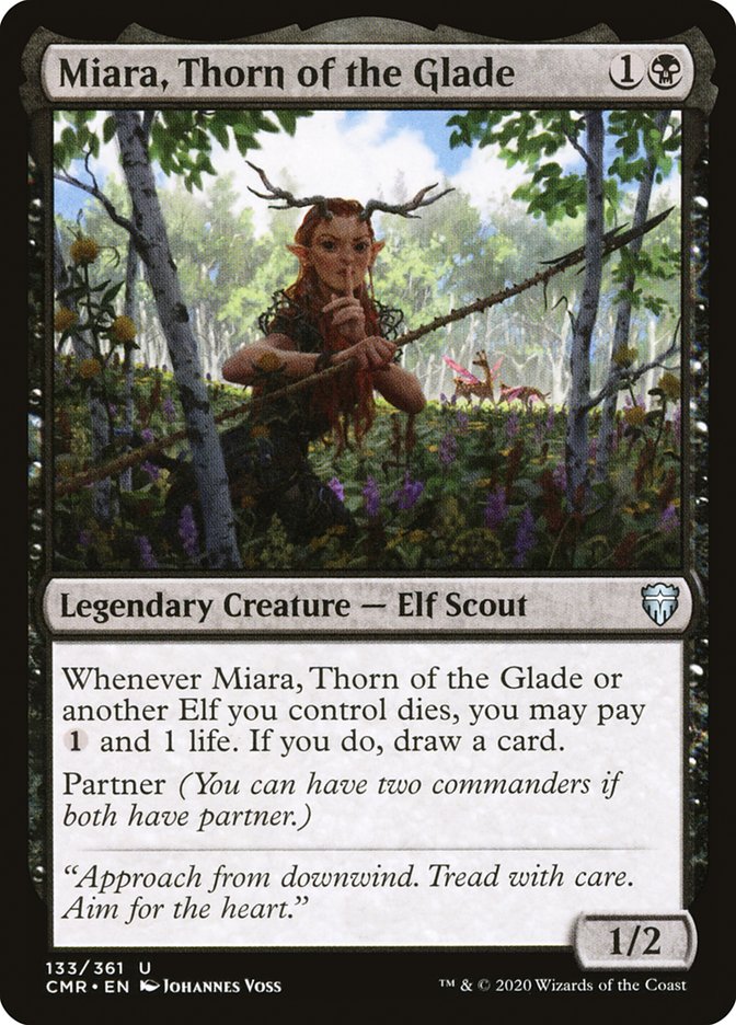 Miara, Thorn of the Glade [Commander Legends] | Gamers Paradise