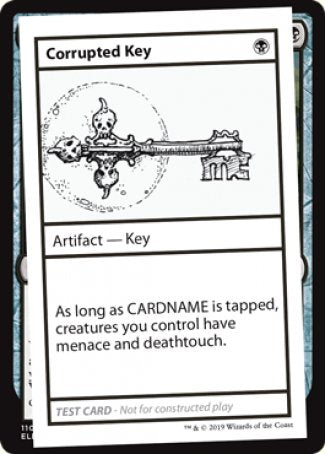 Corrupted Key (2021 Edition) [Mystery Booster Playtest Cards] | Gamers Paradise